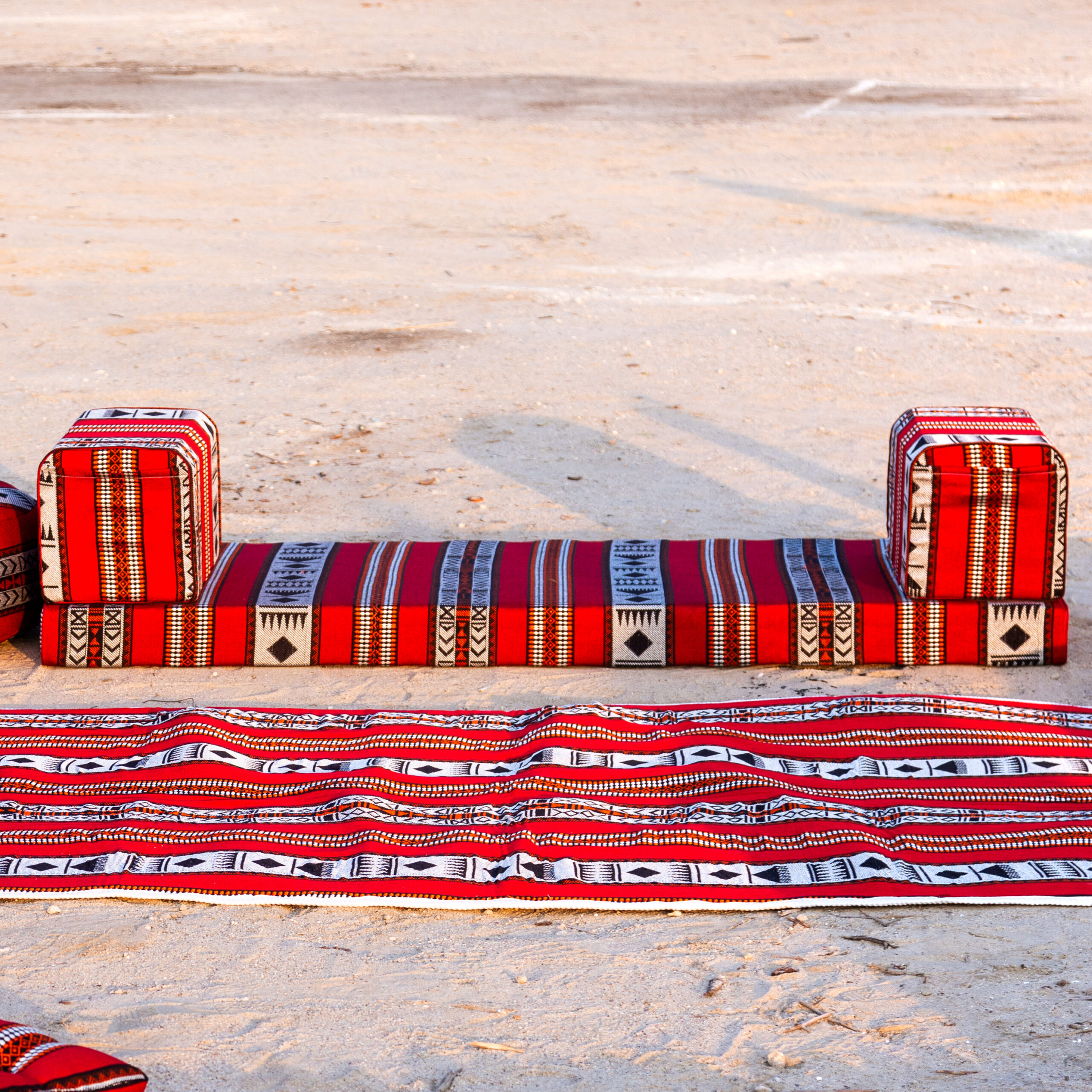 Outdoor sales ground seating