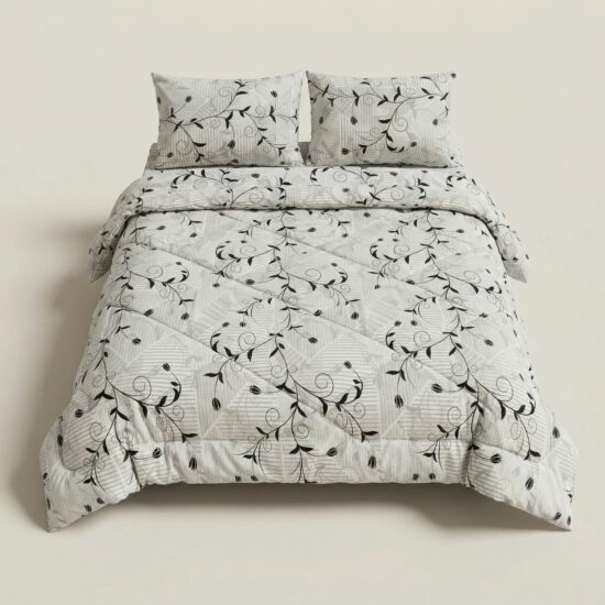 Misk Comforter Set - Single Set (3 Pieces), Model005